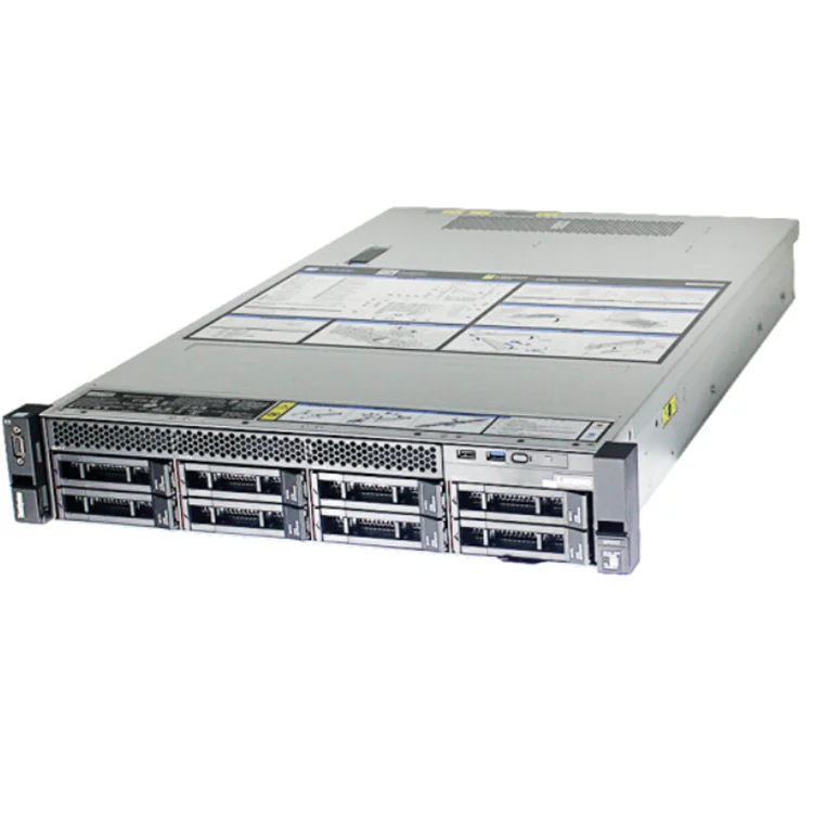  Стойка Lenovo ThinkSystem SR550 предварительно настроенный серверный офисный компьютер 2u