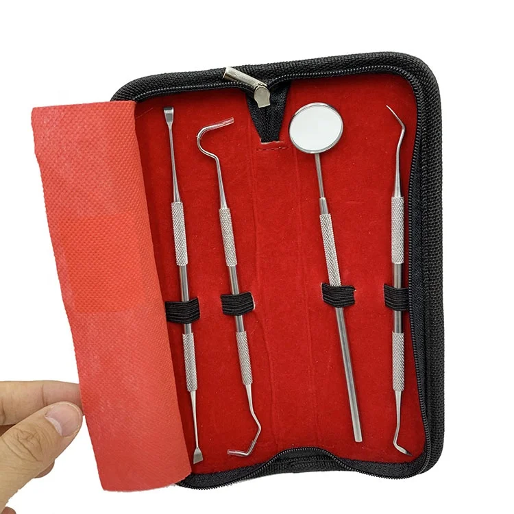 Профессиональные стоматологические инструменты для личной гигиены портативный дорожный набор инструментов из нержавеющей стали