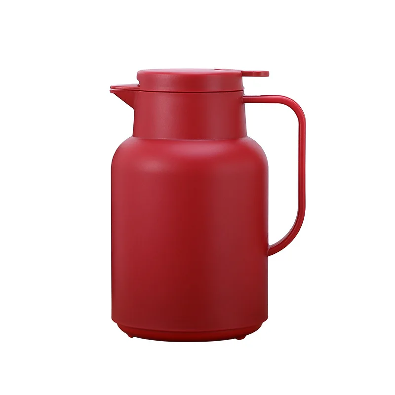 large capacity 1.5L thermal carafe glass inner plastic water kettle home kitchen coffee pot thermos