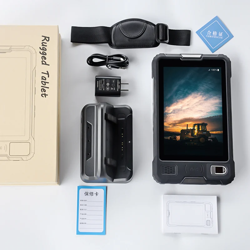 IP67 Industrial explosion-proof computer rugged Tablet 4G LTE Proof explosion Android 12 Ex 2D Scanner 128Gb Zone 1 Atex Tablet