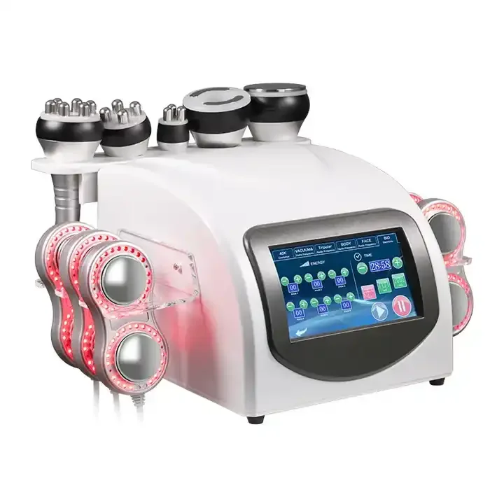New Technology 6 In 1  Medical Facial Lifting Beauty Device Body Slimming Liposuction Rf Fat Reduce Machine