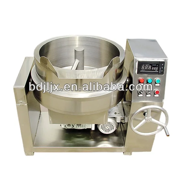 50L gas  hard candy and electric heating jacketed kettle cooker