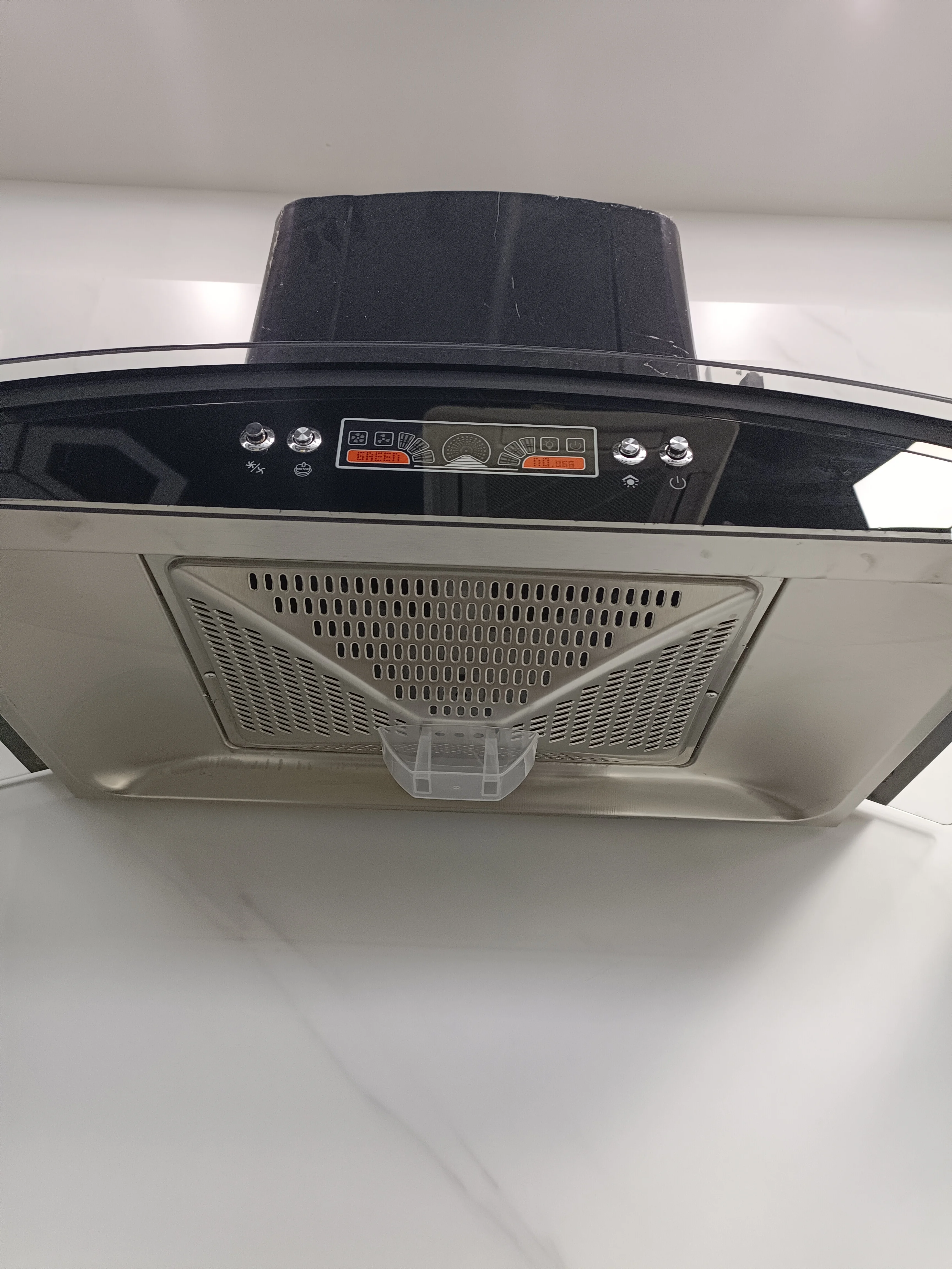 Curved Shape Modern Design Kitchen Hood Multiple Switch for you to Choose Support Logo Design Low MOQ Range Hood