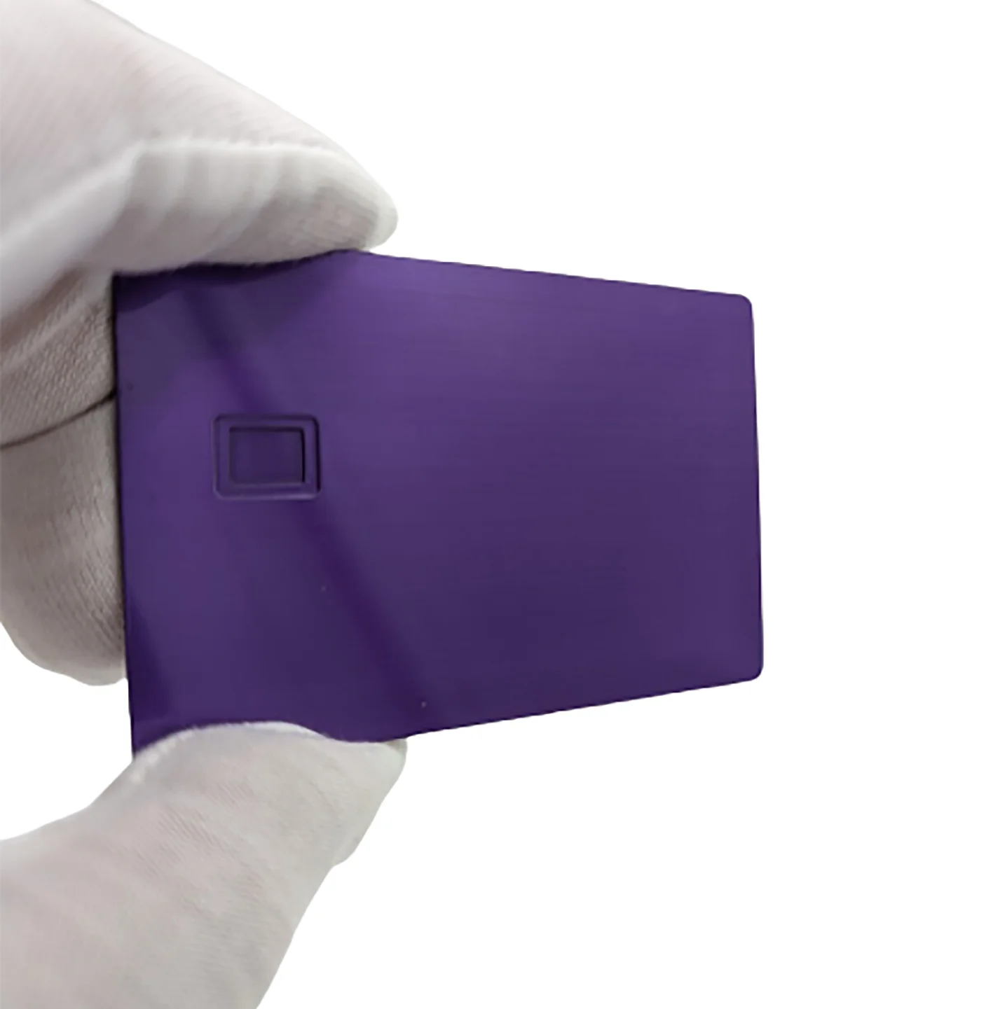 2022 Hot Products Chip Slot And Magnetic Stripe ATM Visa Custom Brushed Gold Blank Metal Credit Card