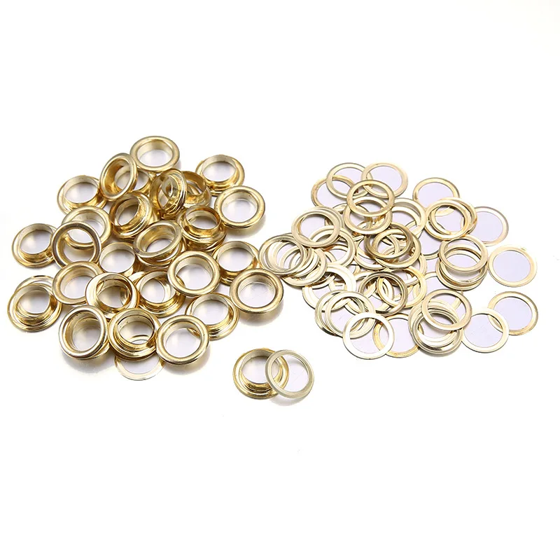 Wholesale  mini  custom round metal copper eyelets for caps eyelet fastener
