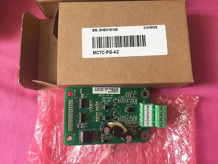 Monarch PG card  MCTC-PG-A2 for elevator control inverter/ asynchrounous traction machine type