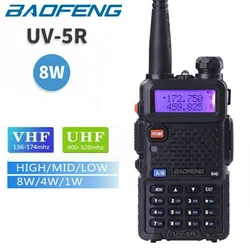 UV5R two way radios Baofeng UHF 400-480MHz VHF 136-174MHz BF UV-5R Two Way Radio 2 way radio