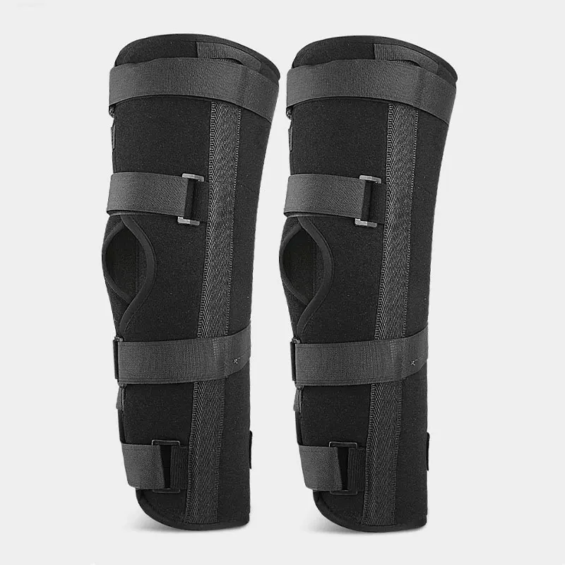 Breathable Sweat-absorbent Steel Plates Support Stable Training Gear Lower Limbs Thighs Calves Strapped Fixed Splints Fixer