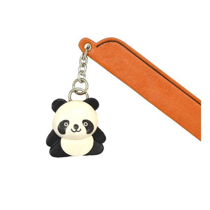 Прочная изобретательная качественная Милая Подарочная Закладка с кожаным чехлом