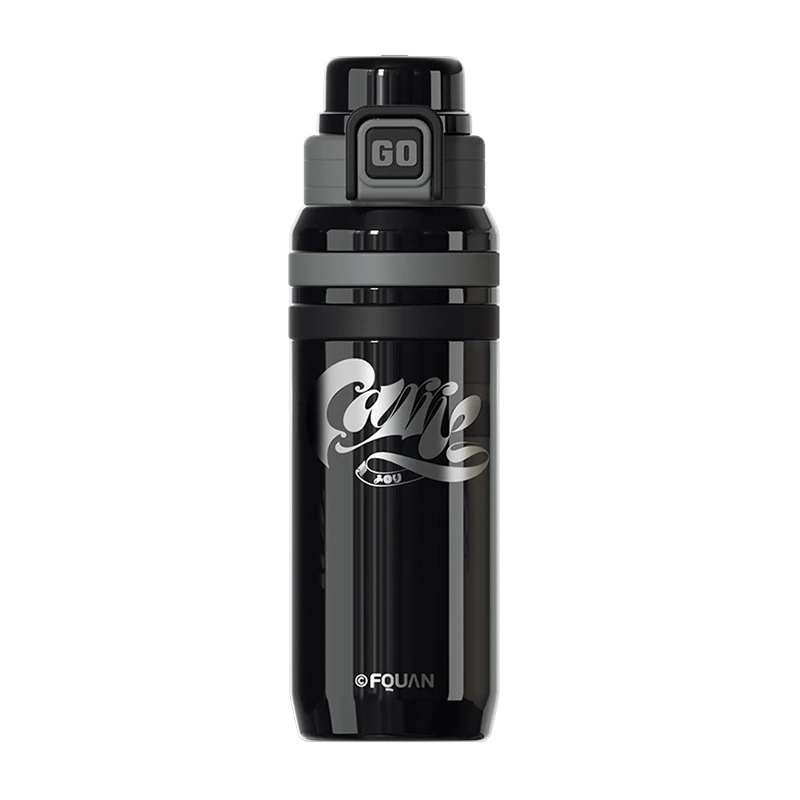 316 Stainless Steel Tritan Rope Sport Portable Straight Drink Sipper Cup Car Business Mug Water Bottle for Student Children Gift
