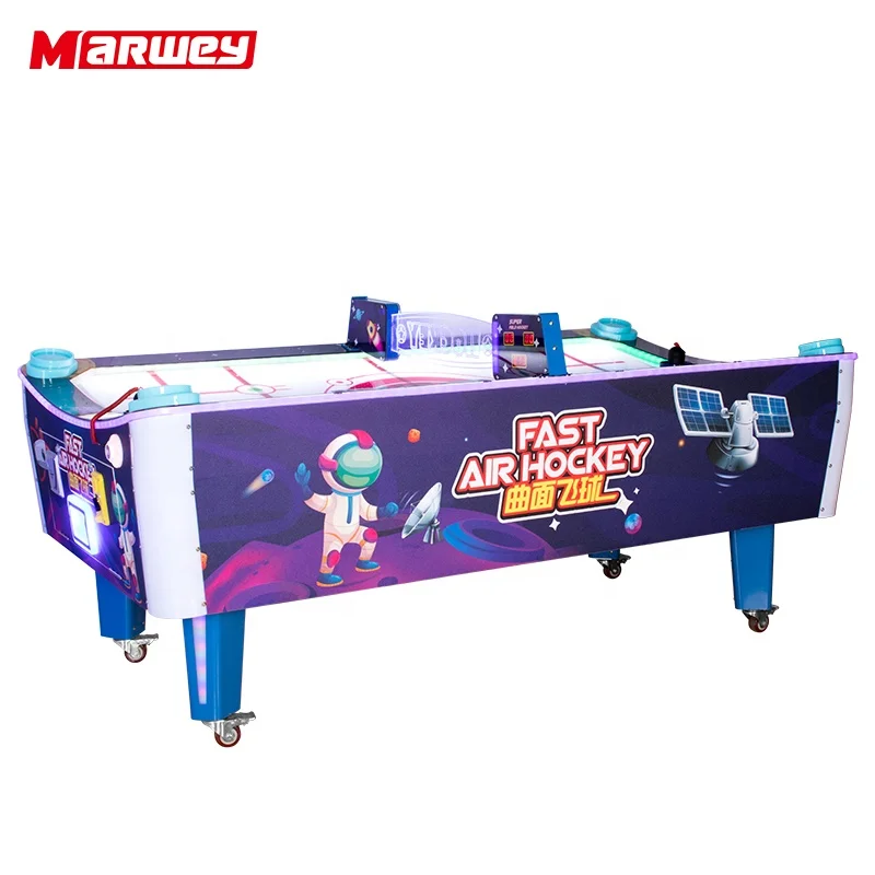 Indoor Arcade Sport Game Machine Air Hockey Table Push Ball Game Machine Coin Operated Arcade Air Hockey Table Machine Sale