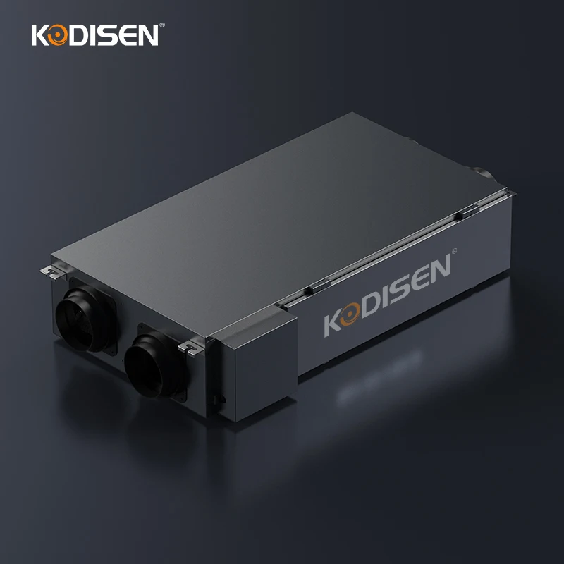 Intelligent Tuya App Control Erv Hrv energy recovery ventilation With Counterflow Total Heat Exchanger