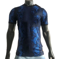 Guangzhou factory wholesale football shirt custom club player name LOGO football shoes T-shirt