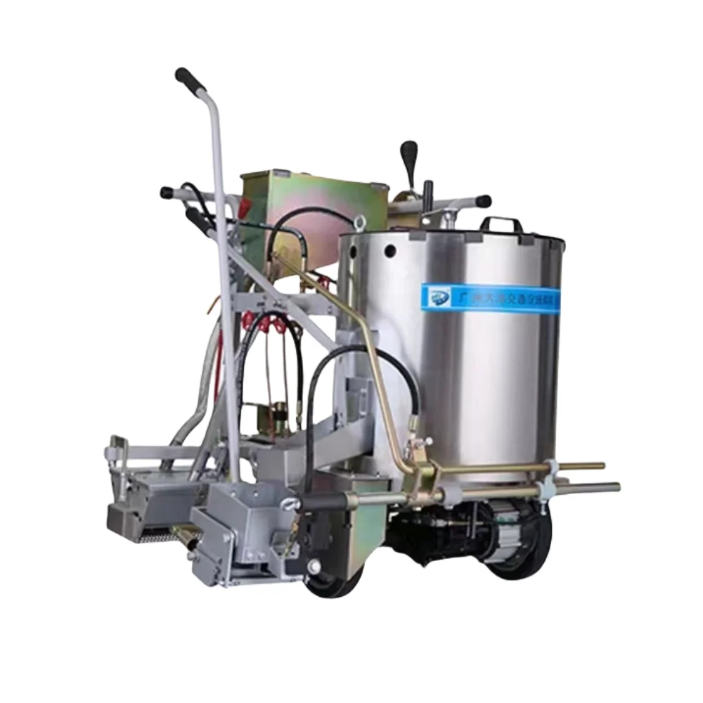 Portable Thermoplastic road marking machine Hand push hot melt line road marking machine