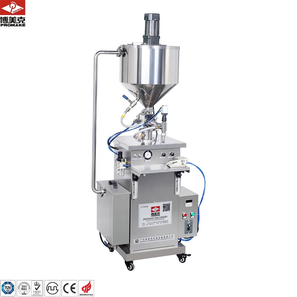 GVT-25-250ml машина для наполнения кремом для фасовки мёда жидкости вертикального постоянная температура машина завалки