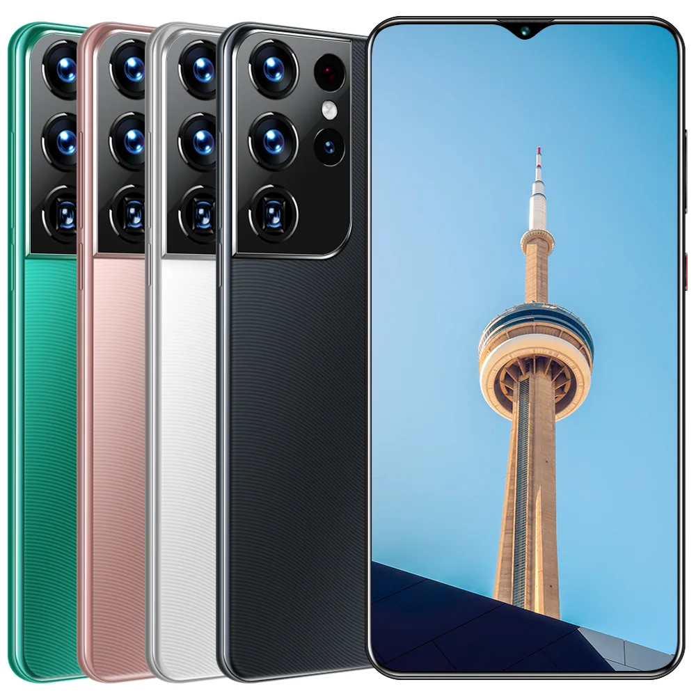 hot sale 5g Telephone Portable Smart Phon S21+ultra Cellphone Smartphone Mobile Phones Factories In China