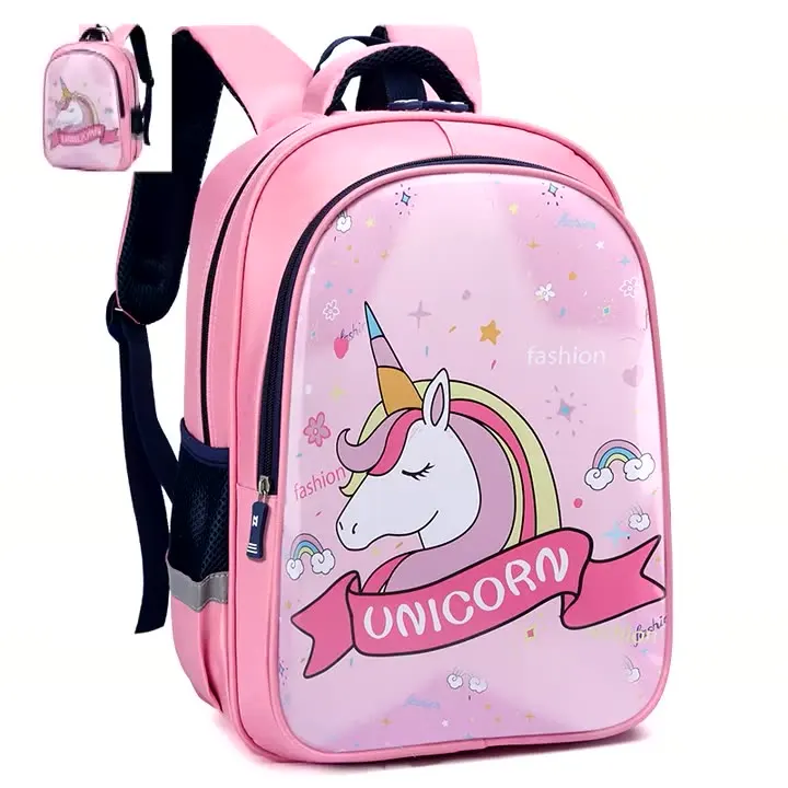 Cartoon unicorn school bags kids backpack Children Mochilas Escolares character Backpack Kids School Bookbags For Girls