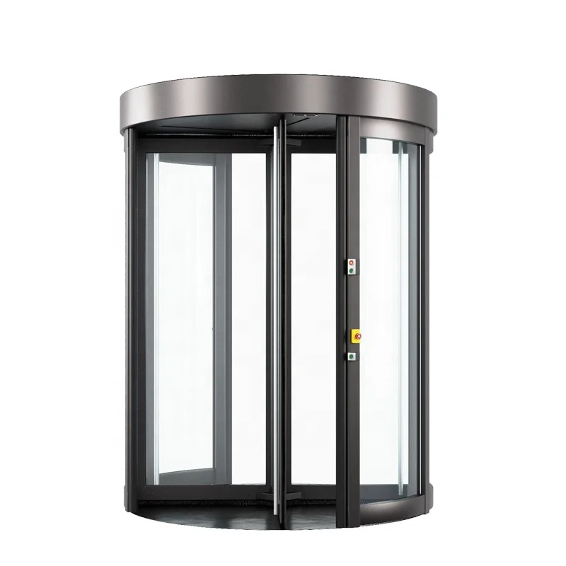 Hot Selling Revolving Doors Factory Direct Commercial Aluminum Doors Automatic Glass Revolving Door For Shopping