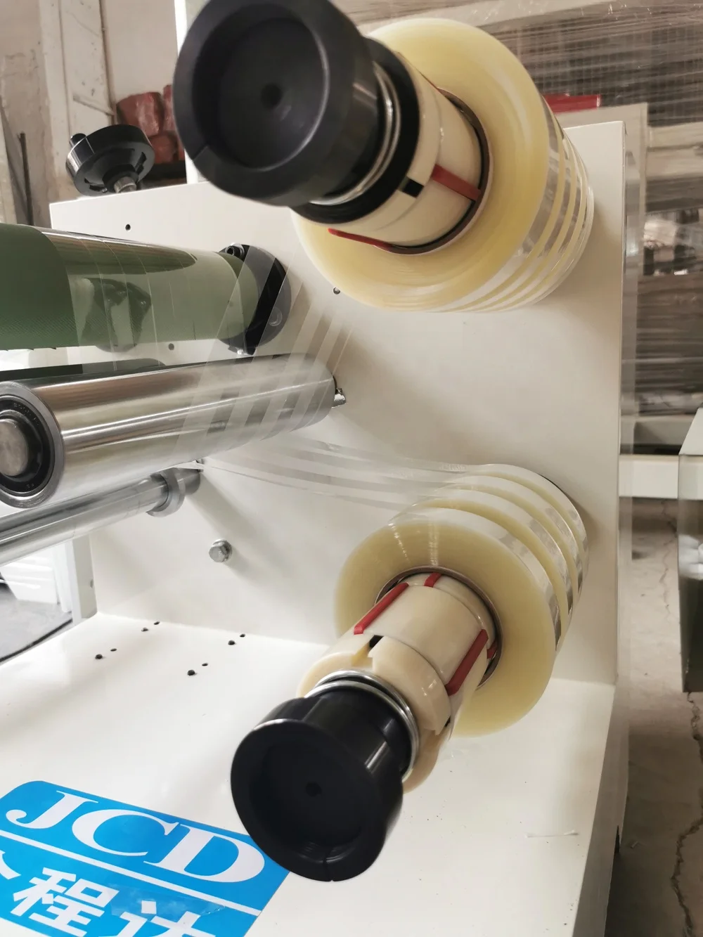 Mini adhesive tapes slitting rewinding machine for small factory start