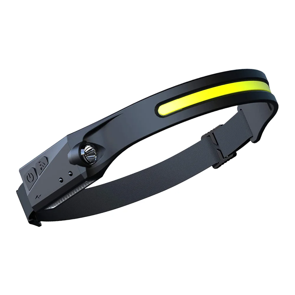 350 люмен COB прожекторы Открытый аварийный водонепроницаемый головной свет USB перезаряжаемые светодиодные фары для ночного бега