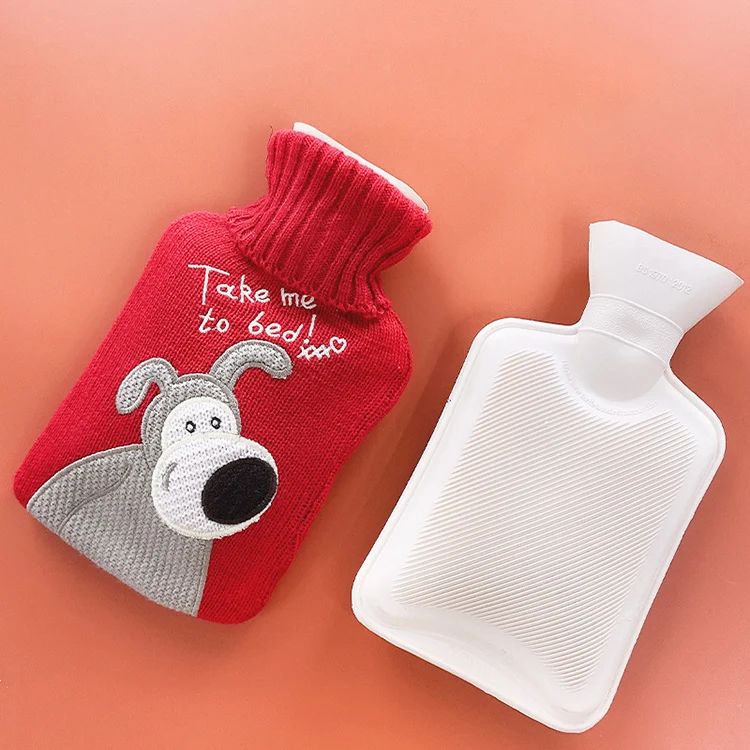 OEM/ODM Good Sale Hot and Cold Water Bottle Bag with Cover Wholesale Baby 5000ml 1L Plush Rubber