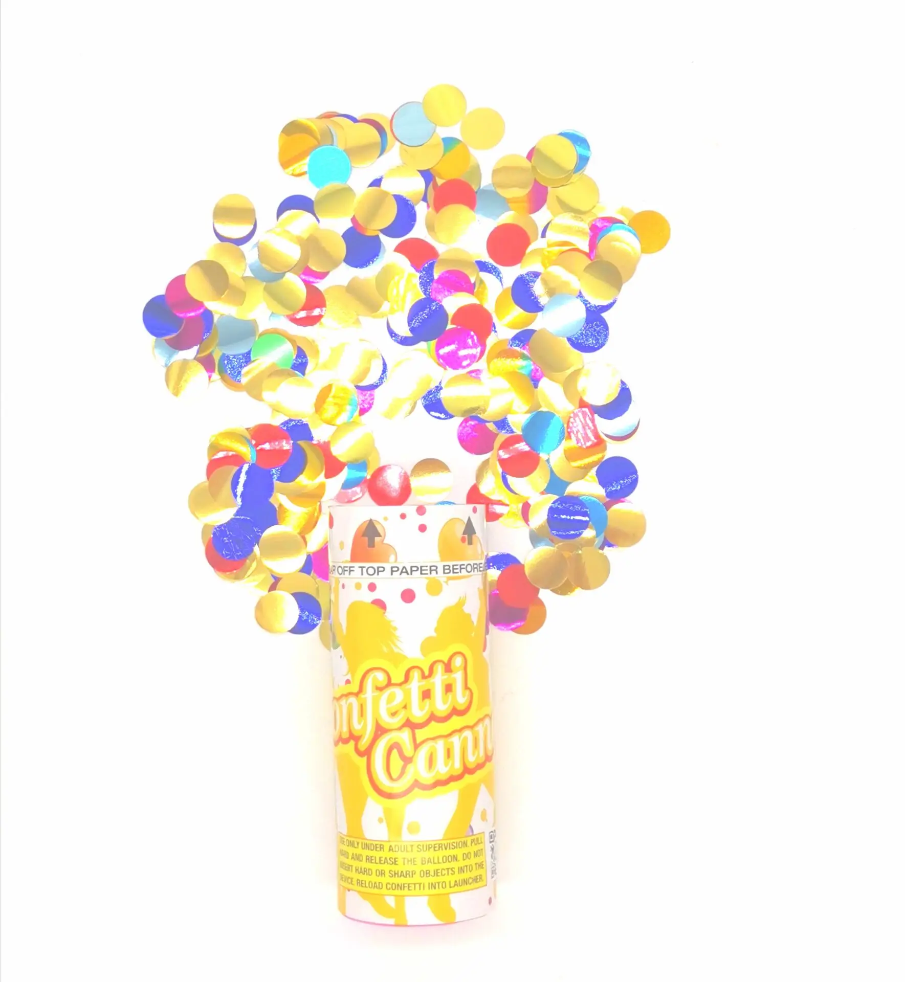 Biodegradable Party Popper Confetti A-mazon Hot Selling Shooter Launcher Confetti Poppers Pulling popers Reuse Cannons