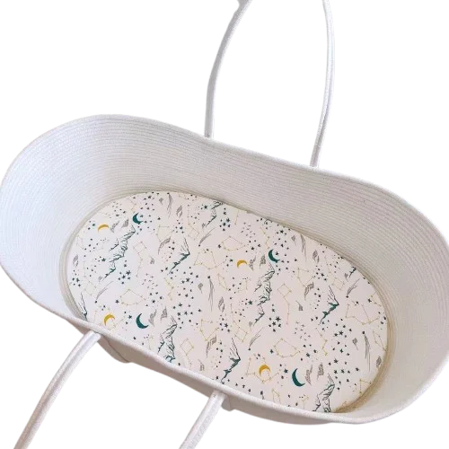 wholesales Customized Cotton Rope Portable Newborn Moses Sleeping Basket with New Style 2025