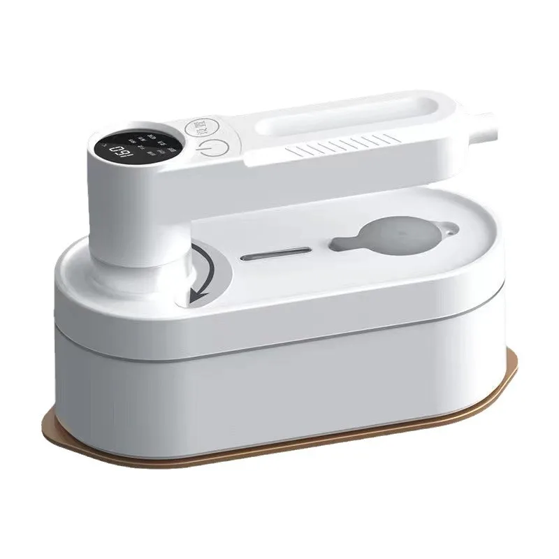 Портативный портативный Электрический паровой утюг с цифровым дисплеем Бытовая мини-электрическая гладильная машина ручной роторный пароочиститель