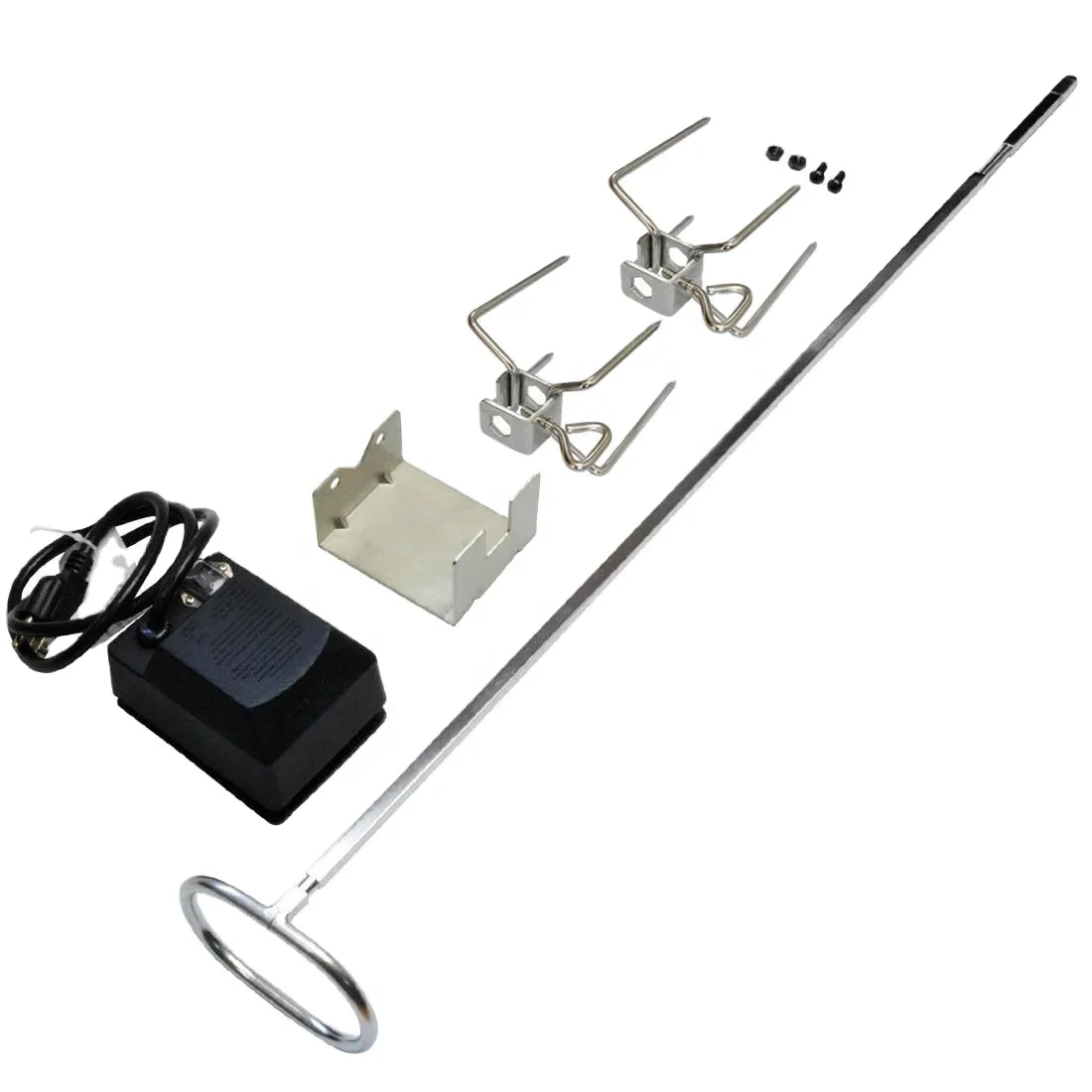 2023 new arrival BBQ rotisserie kit with AC motor