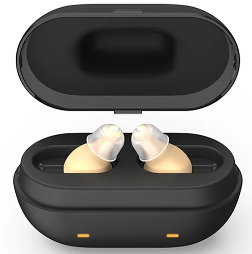 America hot sell full digital rechargeable invisible ITE hearing aid dropshipping