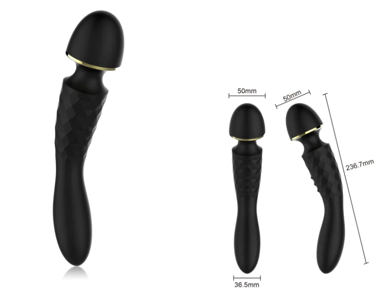 Odeco Waterproof Usb Rechargeable Body Safe Vibrator AV Wand Strong Vibration Silicone adult Sex Toy For Women