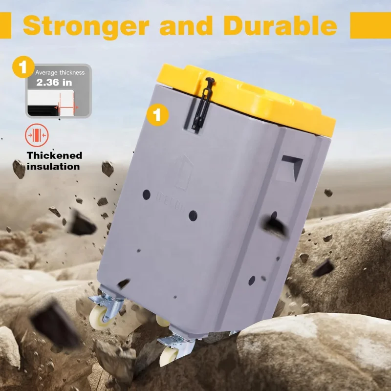 ICECON Cold storage 60L dry ice storage box for Granule and Block