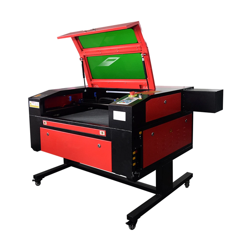 High-Efficiency 60W/80W/100W Max CO2 Laser Engraving Machine Multifunctional Programmable Leadshine Servo Motor Wood Paper LAS