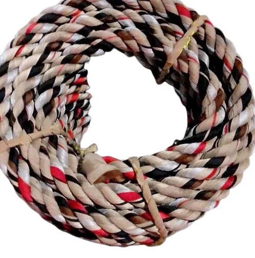 20mm Three Strands Braided Cotton Rope Macrame Cord Twisted Rope