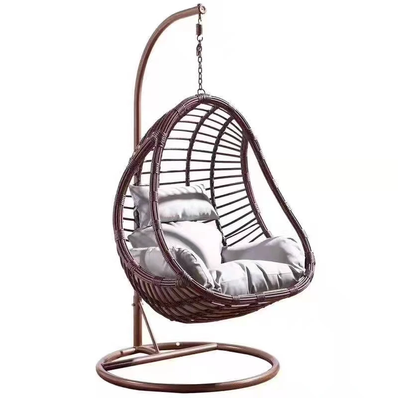 garden hotel bar Outdoor Rope Hanging Swing Patio Swing Bedroom Hammock rattan outdoor Swing