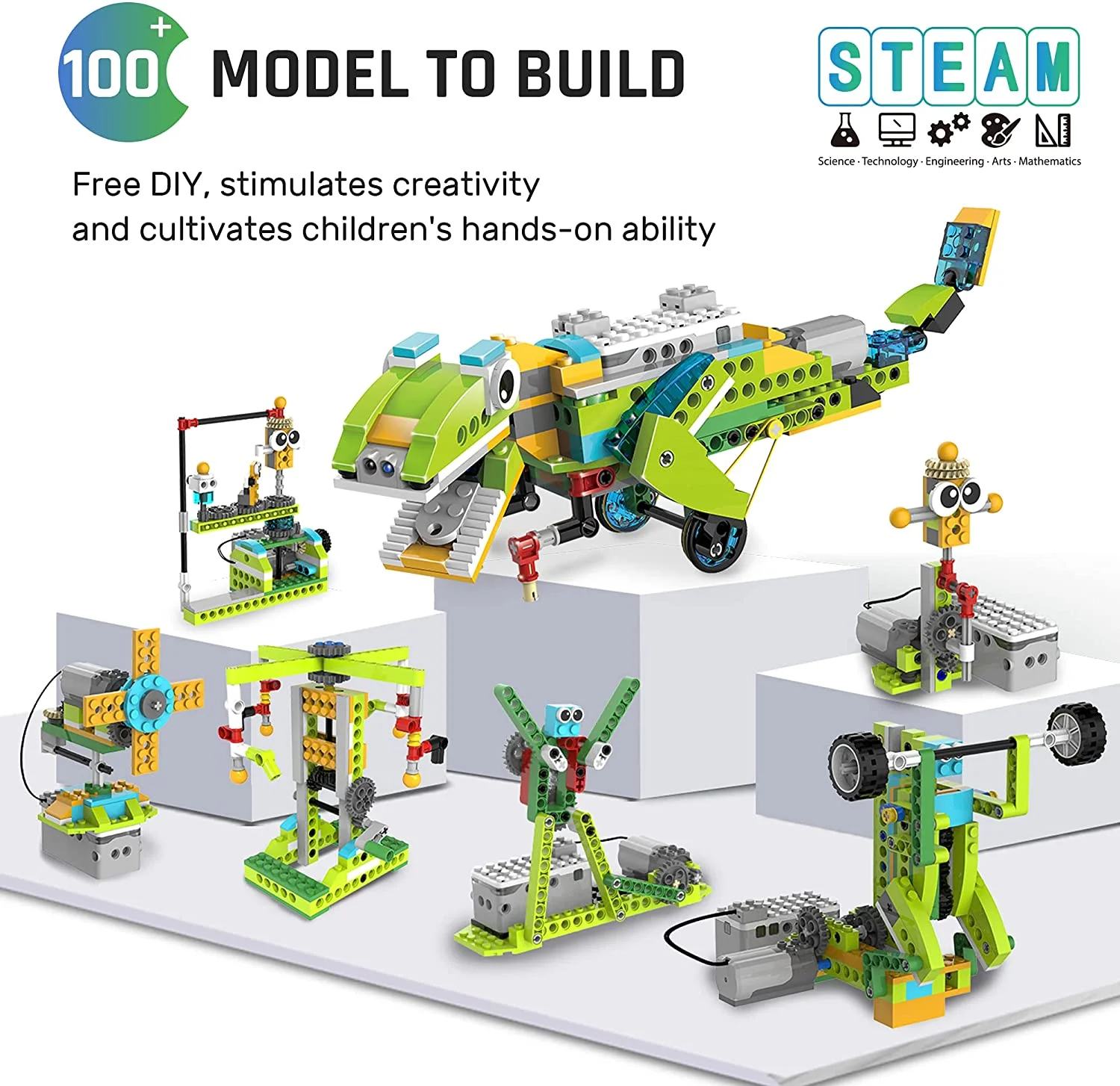 STEM Education Assembly Robot Toys Children Educational Assembly Robot Toys Coding Toys WeDo 2.0