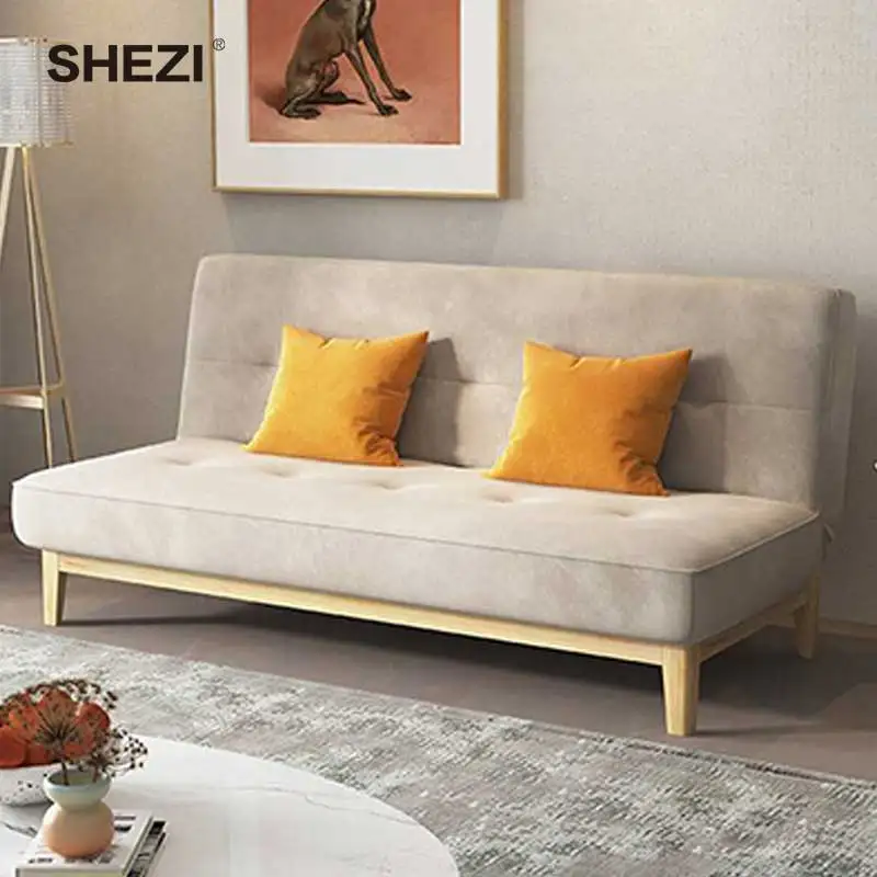 SHEZI Modern Living Room Fabric Sofa Beds Folding Sofa Couch Sleeper Sofa For living Room Furniture