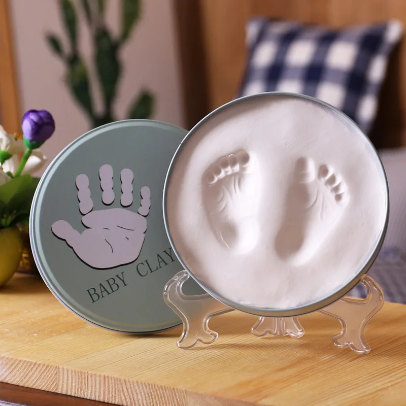Baby Keepsake Framesfor Handprint and Footprint Kit Unique baby gift Contains nontoxic clay DIY