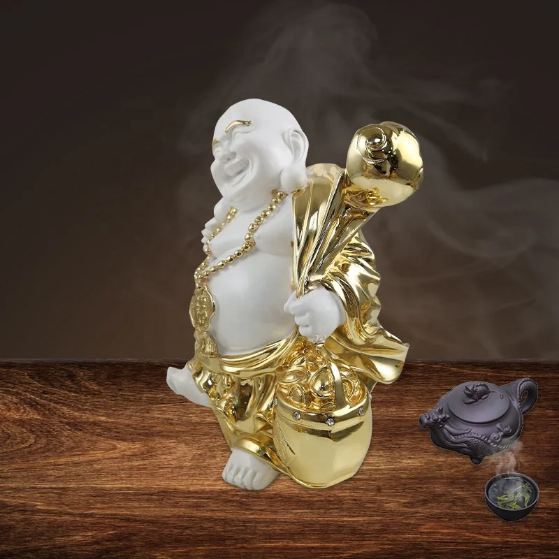 Religious supplies Buddhism god figurine sculpture resin buddha statues feng shui craft ornaments