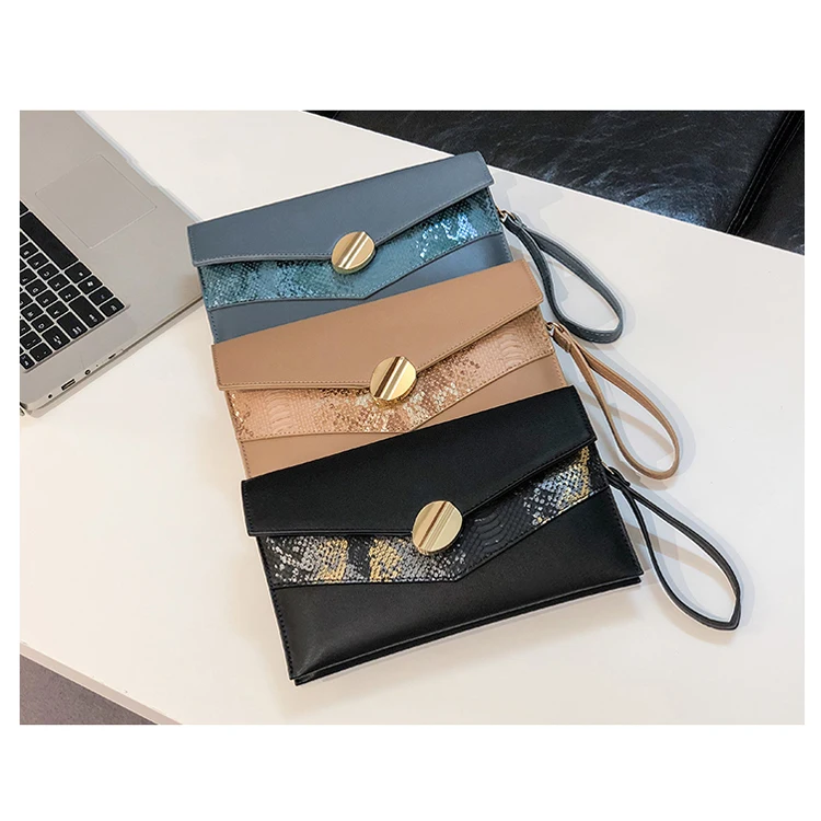 
Wholesale fashion PU leather indian purse clutch bag evening for ladies 