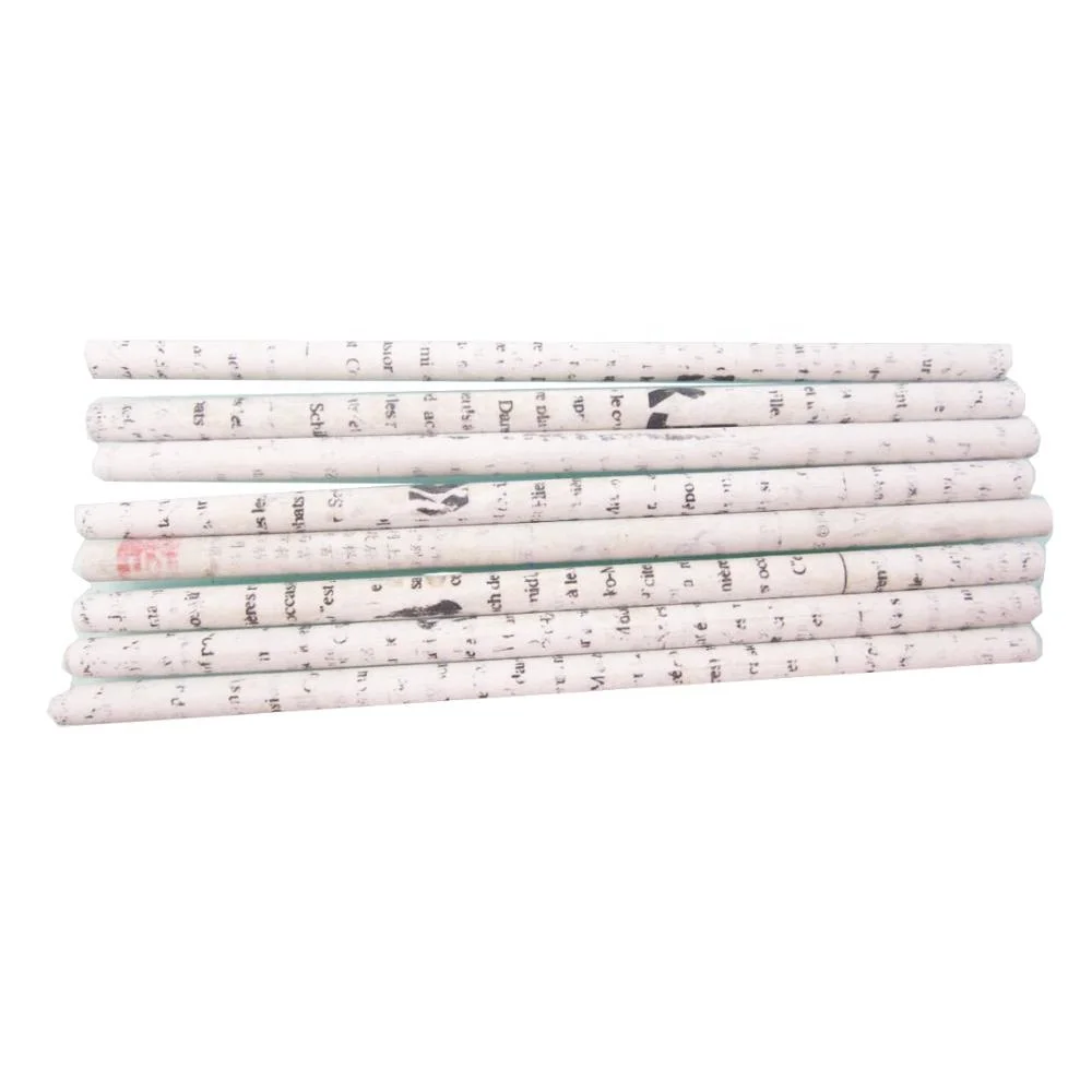 Материал бумажного корпуса, черный свинцовый переработанный карандаш, индивидуальный газетный карандаш