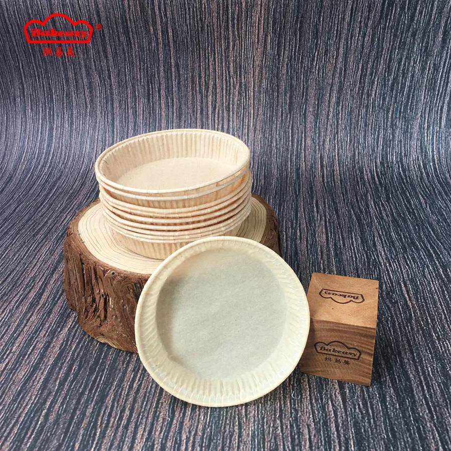 Muffin Baking Trays for pie and cookies New rolled rim baking pans 90mm Base 50 count