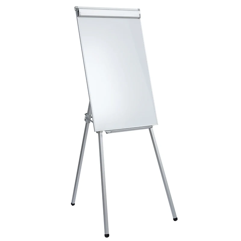 High quality height adjustable flip chart stand magnetic whiteboard tripod flipchart