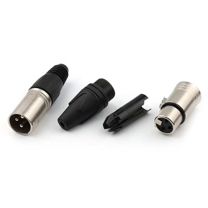 audio video 3 pin xlr cable connector 3 Pin Female Male nc3fxx XLR Connector