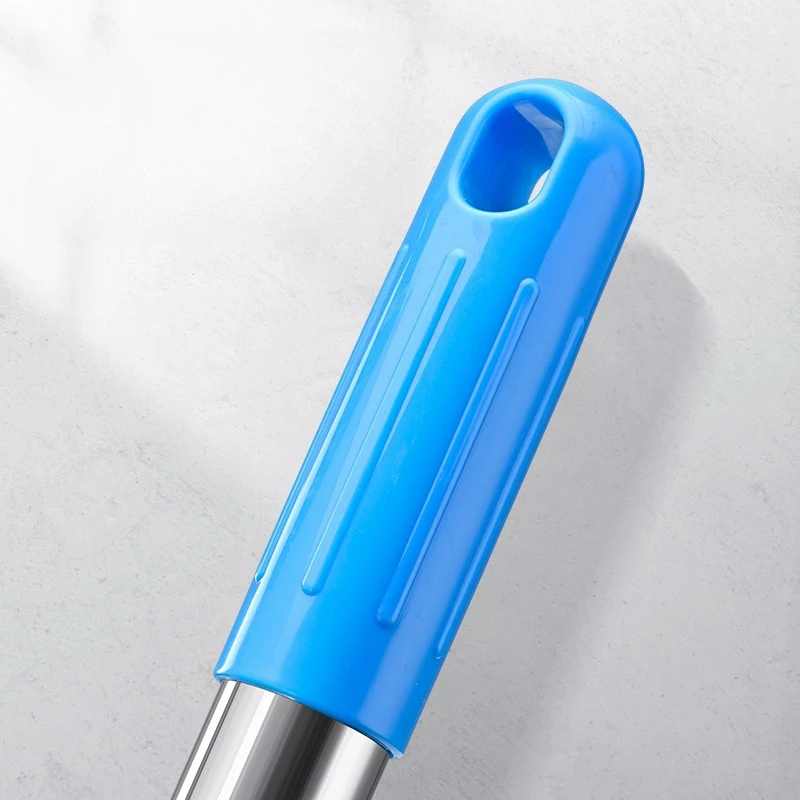 Garden Backyard Lawn Soil Dirt Ground Adjustable Stainless Steel Pole Tool Lawn Leveling Rake With 5-Section Rod