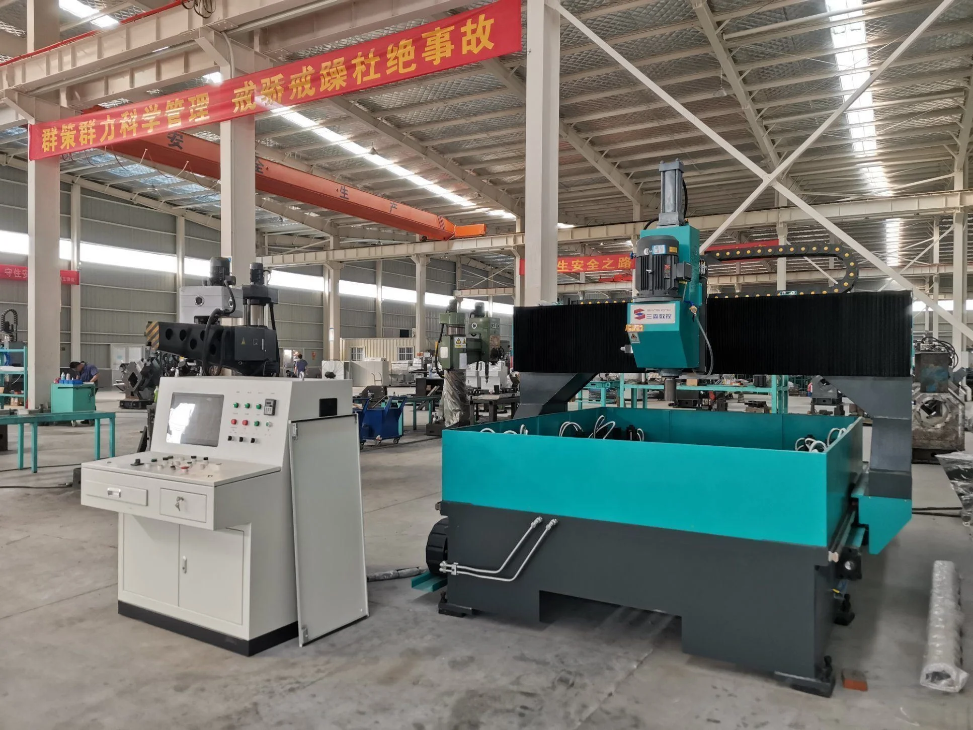 China Top Manufacturer Servo Motor Control CNC Planar Drilling Machine For Plate Steel Mental Processing For Steel Tower