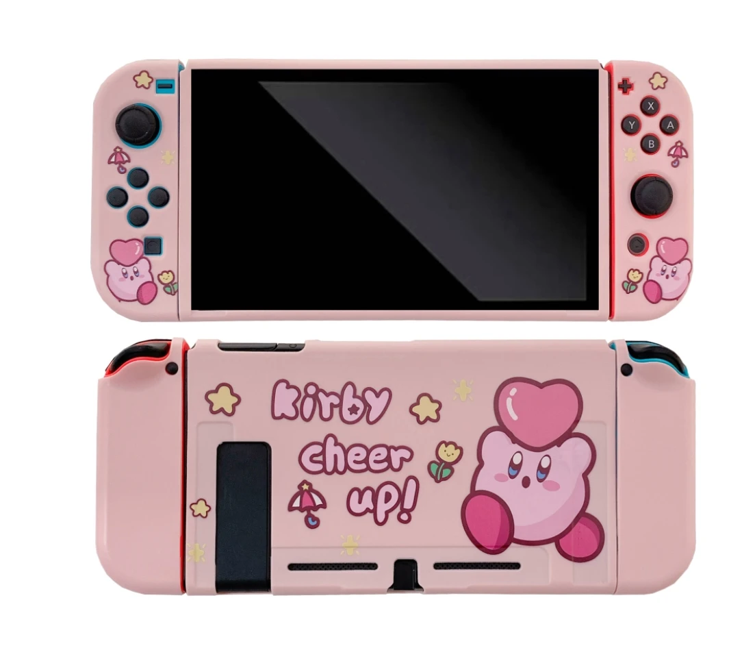 Cute Cartoon Game Console Protective Case For Nintendo Nintend Switch Oled Soft Silicone Protector Covers For Switch Accessories