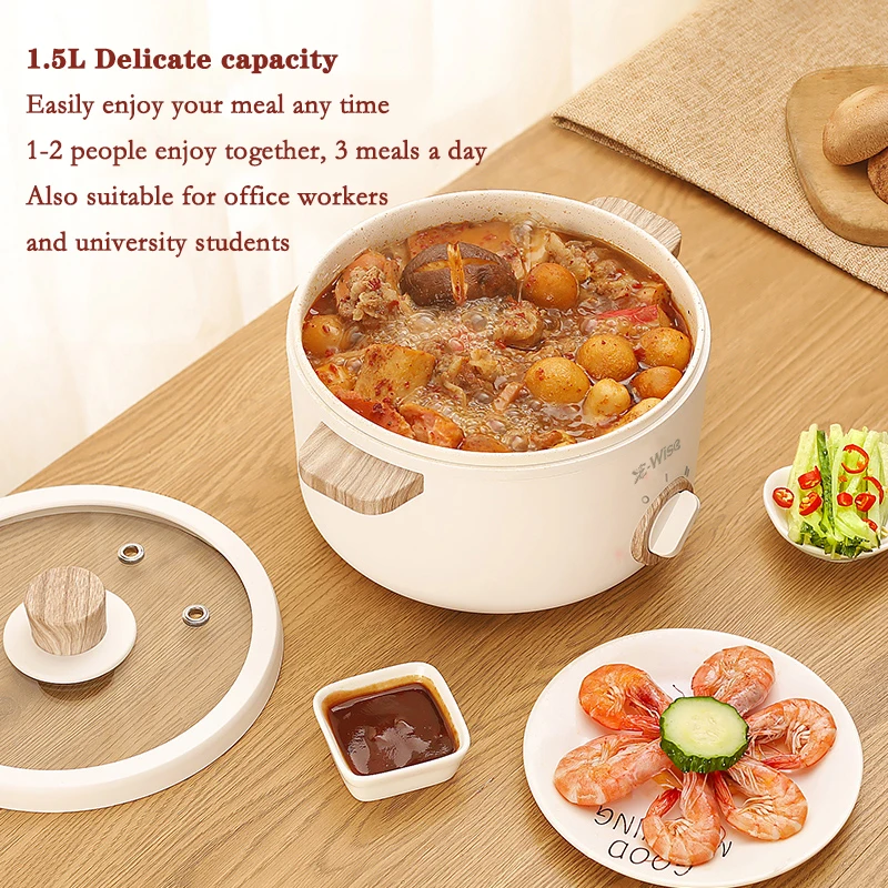 New design suitable for 1-2 2-3 people electric grill non stick Frying Pan cookware casseroles hot pot