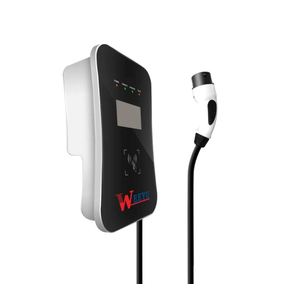 32a Уровень 2 EV зарядное устройство с wifi электромобилем ev Зарядные станции для дома 7 кВт