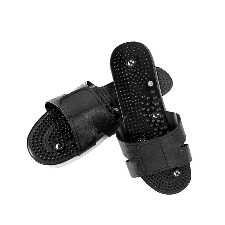 Design Usb Charging Health Massage Slipper Manufacturers Hot Sale New China Metal Pain Relief Foot Massager Free Spare Parts 3V